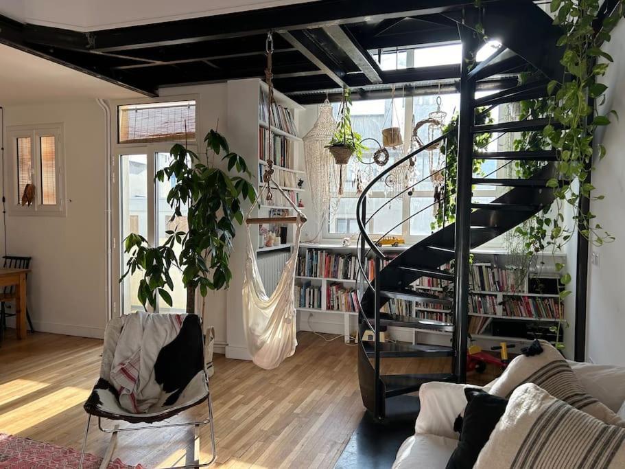 Duplex Apartment With Terrace And Closed Parking - Stade Charlety Paris Arcueil Kültér fotó