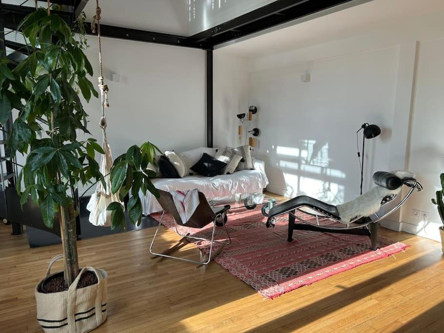 Duplex Apartment With Terrace And Closed Parking - Stade Charlety Paris Arcueil Kültér fotó